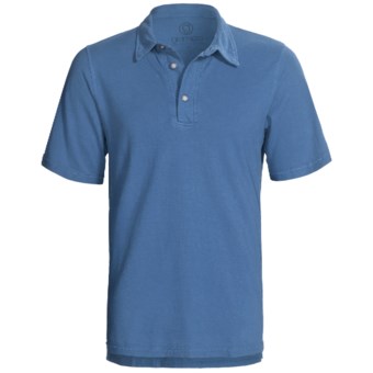 Gramicci Tirreno Polo Shirt - Hemp-Organic Cotton, Short Sleeve (For Men) in Dark Blue