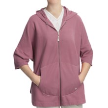 Gramicci Wakana Oversized Hoodie Sweater - French Terry (For Women) in Rose Taupe - Closeouts
