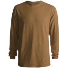 Gramicci Wheeler T-Shirt - Hemp-Organic Cotton, Long Sleeve (For Men) in Ringtail Brown - Closeouts