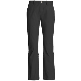 Gramicci Yoshu Pants - Diamond Twill, Roll-Up Cuffs (For Women) in Jet Black