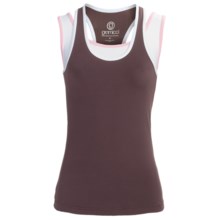 Gramicci Yuka Tank Top - UPF 50, Built-In Sports Bra (For Women) in Huckle Berry - Closeouts