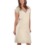 Gramicci Zuri Hoodie Dress - Hemp-Organic Cotton, Short Sleeve (For Women)