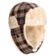 Grand Sierra Plaid Trapper Hat - Wool Blend, Faux-Fur Lining, Ear Flaps (For Girls)