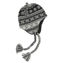 Grand Sierra Ragg Wool Hat - Ear Flaps (For Women) in Grey - Closeouts