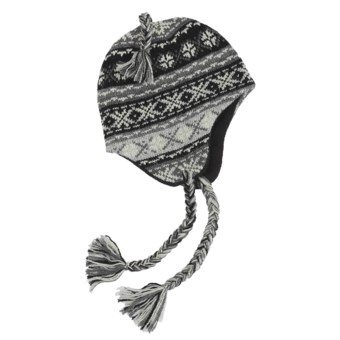 Grand Sierra Ragg Wool Hat - Ear Flaps (For Women) in Grey