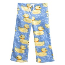 Grandma Pants Fleece Pants (For Youth) in Bubble Ducks - Closeouts