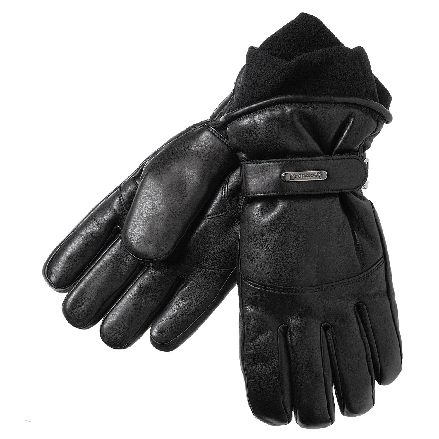 Grandoe Down Gloves Leather, Insulated (For Women) Save 52
