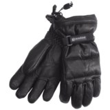 Grandoe Leather Arctic Down Gloves - Waterproof (For Women)