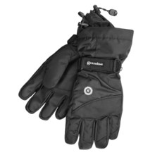 Grandoe Shadow II Gloves - Waterproof (For Men) in Black/ Black - Closeouts