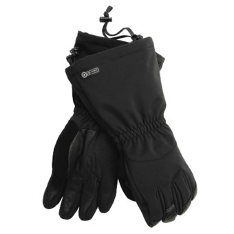 Grandoe Summit Gloves - PrimaLoft®, Waterproof (For Men) in Black