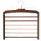 Great American Hanger Co. 6-Bar Trouser Hanger in Walnut