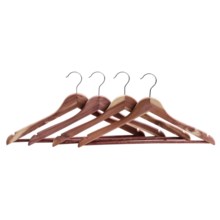 Great American Hanger Co. Cedar Hangers - 4-Pack in Cedar/Lavender - Closeouts