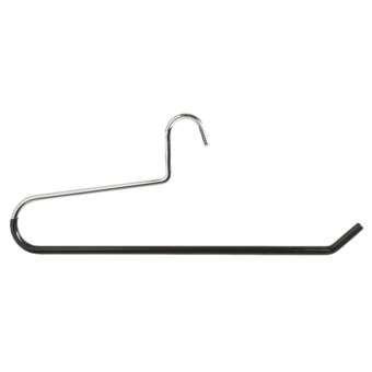 Great American Hanger Co. Heavy-Duty Hanger - Chrome with Vinyl Finish in Chrome/Black