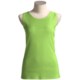 Greeting From Rib Tank Top (For Women)