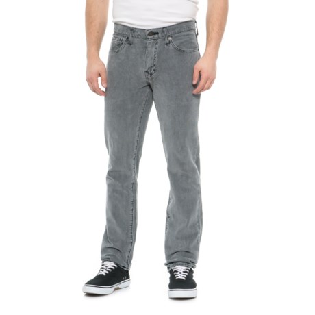 levis 514 corduroy grey