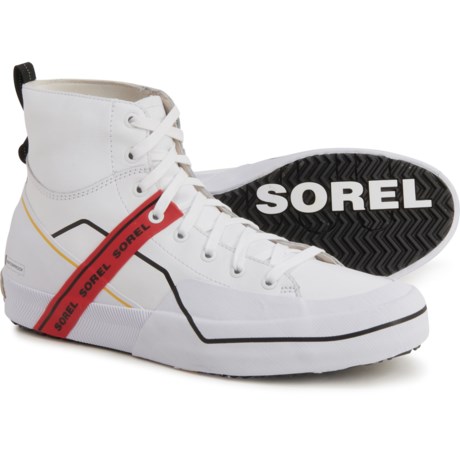 Sorel Grit Sneakers - Waterproof, Leather (For Men) - WHITE, WHITE (11 )