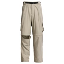 Grizzly Belted Cargo Pants - Convertible (For Men) in Stone - Closeouts