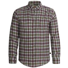 Grizzly Clark Plaid Shirt - Flannel, Long Sleeve (For Men) in Holly - Closeouts