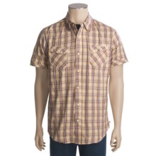 Grizzly Jake Shirt - Short Sleeve (For Men) in Cherry - Closeouts