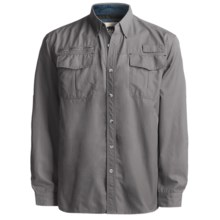 Grizzly Kenyon Quick-Dry Shirt - Long Sleeve (For Men) in Dolphin - Closeouts