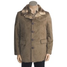 Grizzly Parker Coat - Ultrasuede, Faux-Fur Interior (For Men) in Mocha - Closeouts