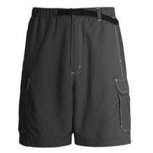Grizzly Roark Quick-Dry Shorts - Sanded Nylon (For Men) in Tar - Closeouts
