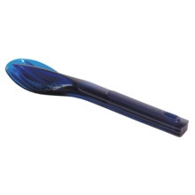 GSI Outdoors Gourmet Cutlery Set - Stacking, Lexan® Polycarbonate Resin in Blue - Closeouts