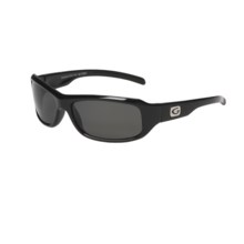 Guideline Hilo Sunglasses - Polarized, Glass Lenses in Shiny Black/Deep Water Grey - Closeouts