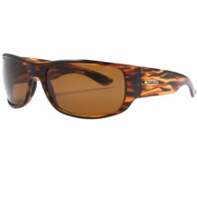 Guideline Wake Sunglasses - Polarized in Tiger Tortoise/Freestone Brown - Closeouts