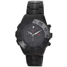 GV2 by Gevril Parachute PVD Chronograph Watch (For Men) in Black/Black - Closeouts