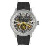 GV2 by Gevril Powerball Big Date Sport Watch - Rubber Strap