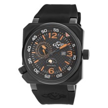GV2 by Gevril XO Submarine PVD Watch (For Men) in Black/Black - Closeouts