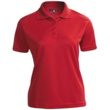 H2T Apparel High-Performance Polo Shirt - Short Sleeve (For Women) in Red - Closeouts