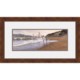 Hadley House Framed “Morning at Bakers Beach” Print by Steve Hanks - Limited Edition, 20x40”
