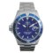 Haemmer Navy Diver Automatic Watch - Stainless Steel Bracelet in Blue/Stainless Steel