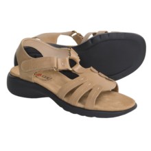 Haflinger Riley Sandals - Leather (For Women) in Sand - Closeouts
