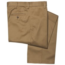 Haggar Maddox Pants - Cotton Twill, Flat Front (For Men) in British Khaki - Closeouts