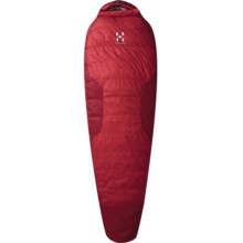 Haglofs 15°F Hypna 3S Down Sleeping Bag - 600 Fill Power, Mummy in Deep Red/Fire - Closeouts