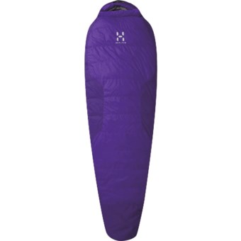Haglofs 15°F Hypna 3S Down Sleeping Bag - 600 Fill Power, Short Mummy in Deep Purple/Purple Haze