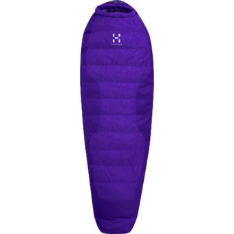 Haglofs 30°F Hypna 2S Down Sleeping Bag - 600 Fill Power, Short Mummy in Deep Purple/Purple Haze