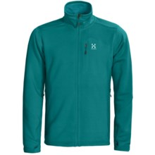 Haglofs Bungy Fleece Jacket - Polartec® Power Stretch® Pro (For Men) in Teal Bllue - Closeouts