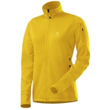 Haglofs Bungy Jacket - Polartec® Power Stretch® Pro (For Women) in Maize - Closeouts