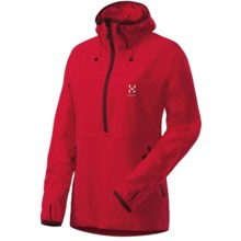 Haglofs Krait Soft Shell Jacket - Zip Neck (For Women) in Crimson - Closeouts