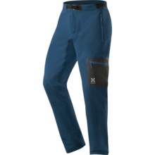 Haglofs Lizard Pants - Soft Shell (For Men) in Strato Blue - Closeouts