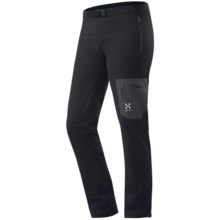Haglofs Lizard Q Pants - Soft Shell (For Women) in Black - Closeouts