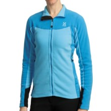 Haglofs Micro Q Jacket - Polartec® Classic Microfleece (For Women) in Celestial Blue/Powder Blue - Closeouts