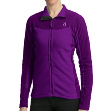 Haglofs Micro Q Jacket - Polartec® Classic Microfleece (For Women) in Griffon/Dragon - Closeouts