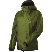 Haglofs Orion Gore-Tex® Jacket - Waterproof (For Women) in Stem Green/Leaf Green - Closeouts