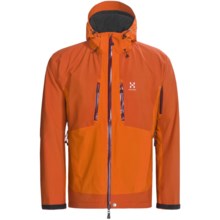 Haglofs P2 Verte Jacket - Waterproof (For Men) in Orange Rush/Sunset - Closeouts