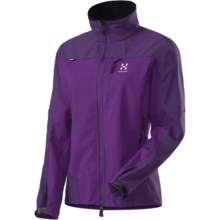 Haglofs Pelamis Windstopper® Jacket - Soft Shell (For Women) in Dragon/Triffid - Closeouts